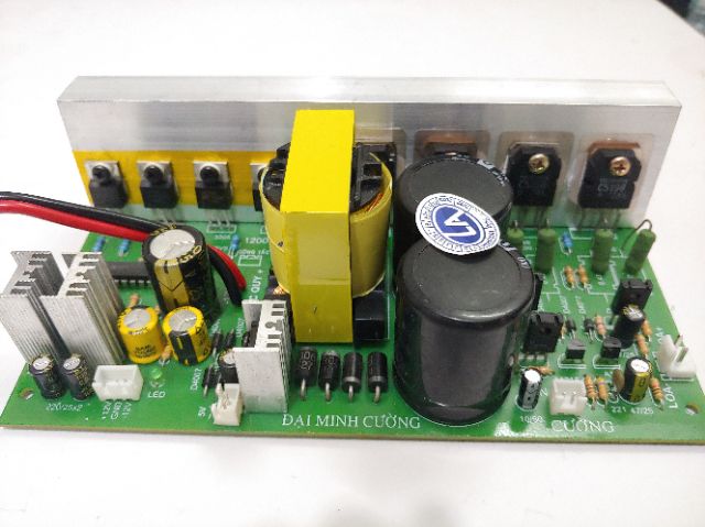 mạch công suất loa kéo nguồn 12v