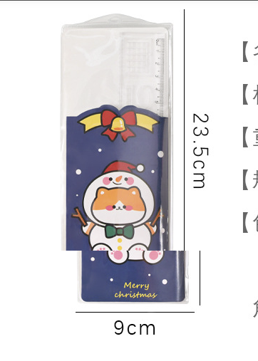 Bộ 4 Món Thước Kẻ Hình Giáng Sinh Noel