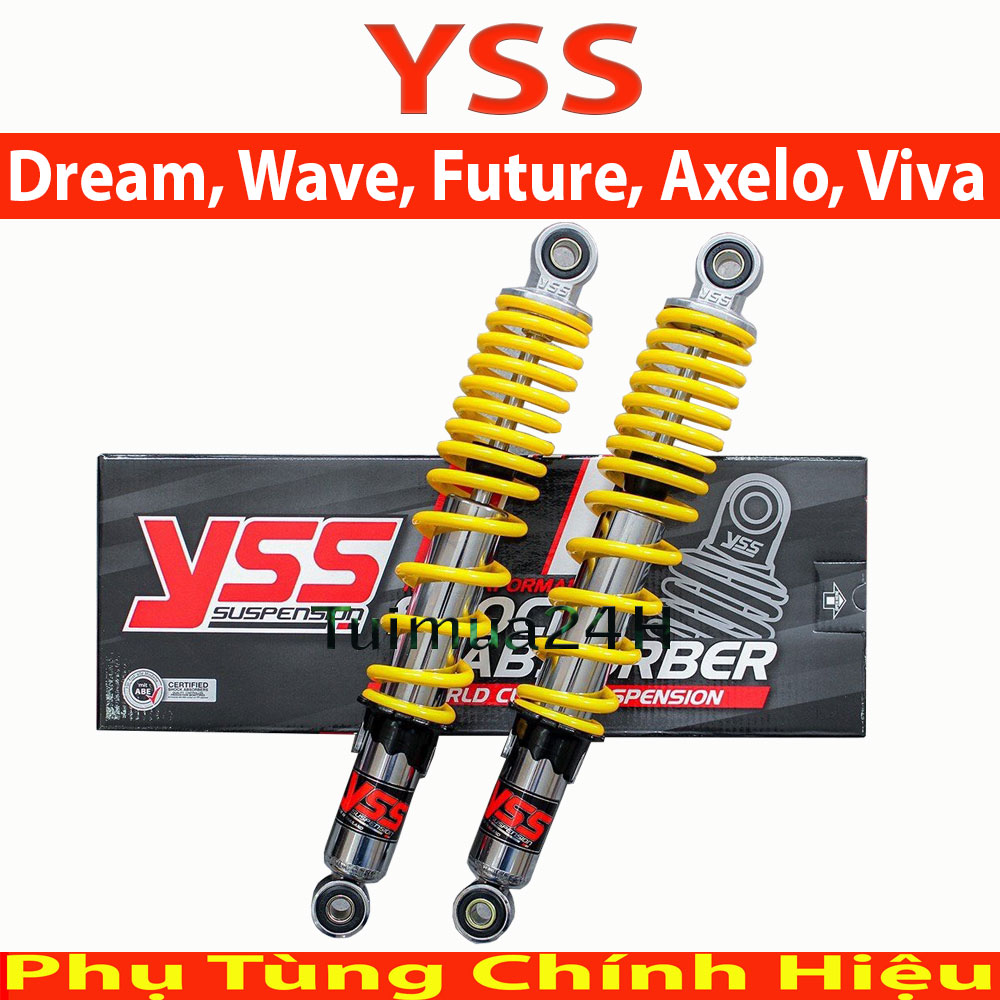 Phuộc yss xe dream, wave, future, axelo, viva, rs, future125 thái lan