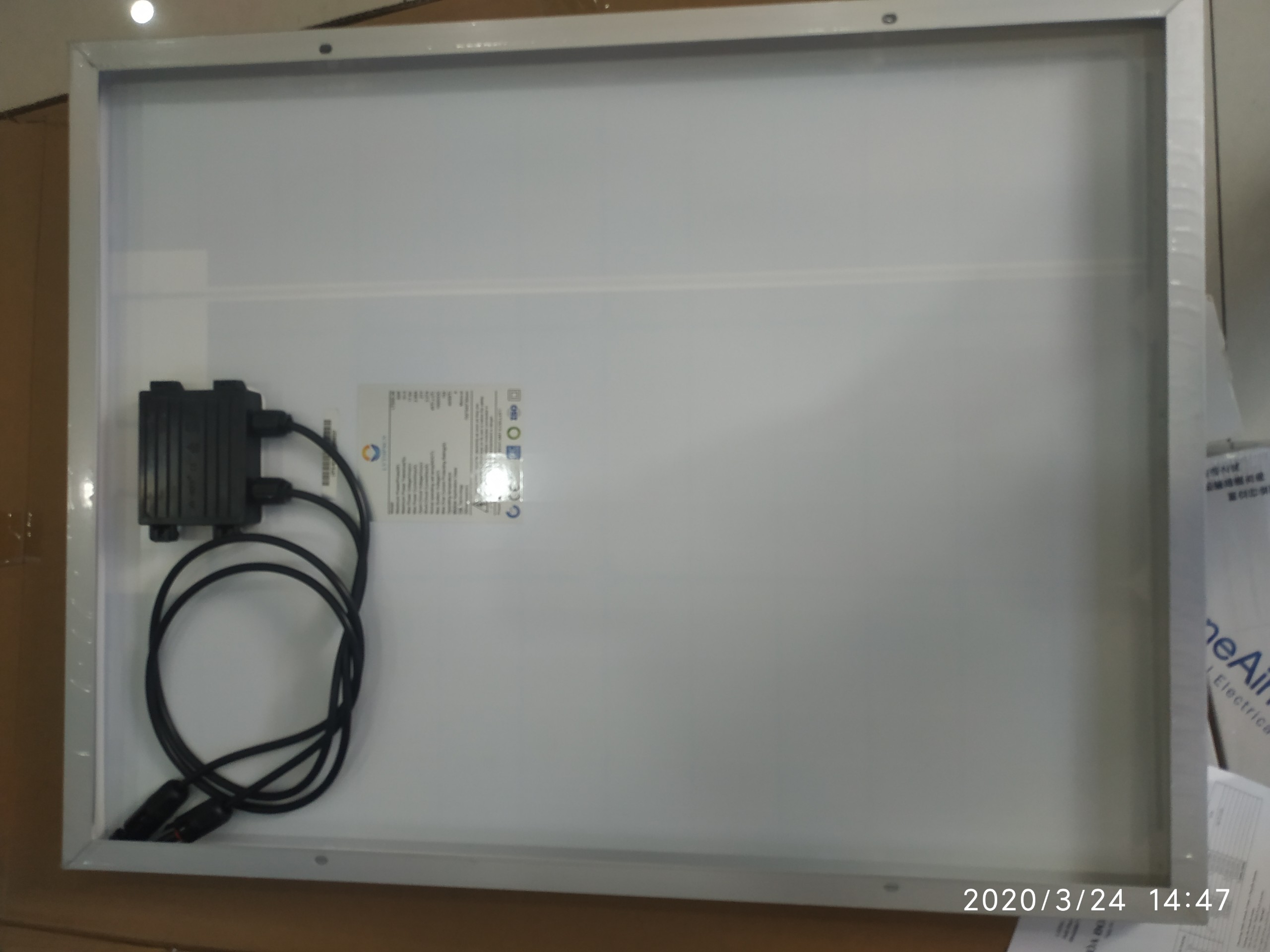 Tấm thu năng lượng mặt trời 50W mono