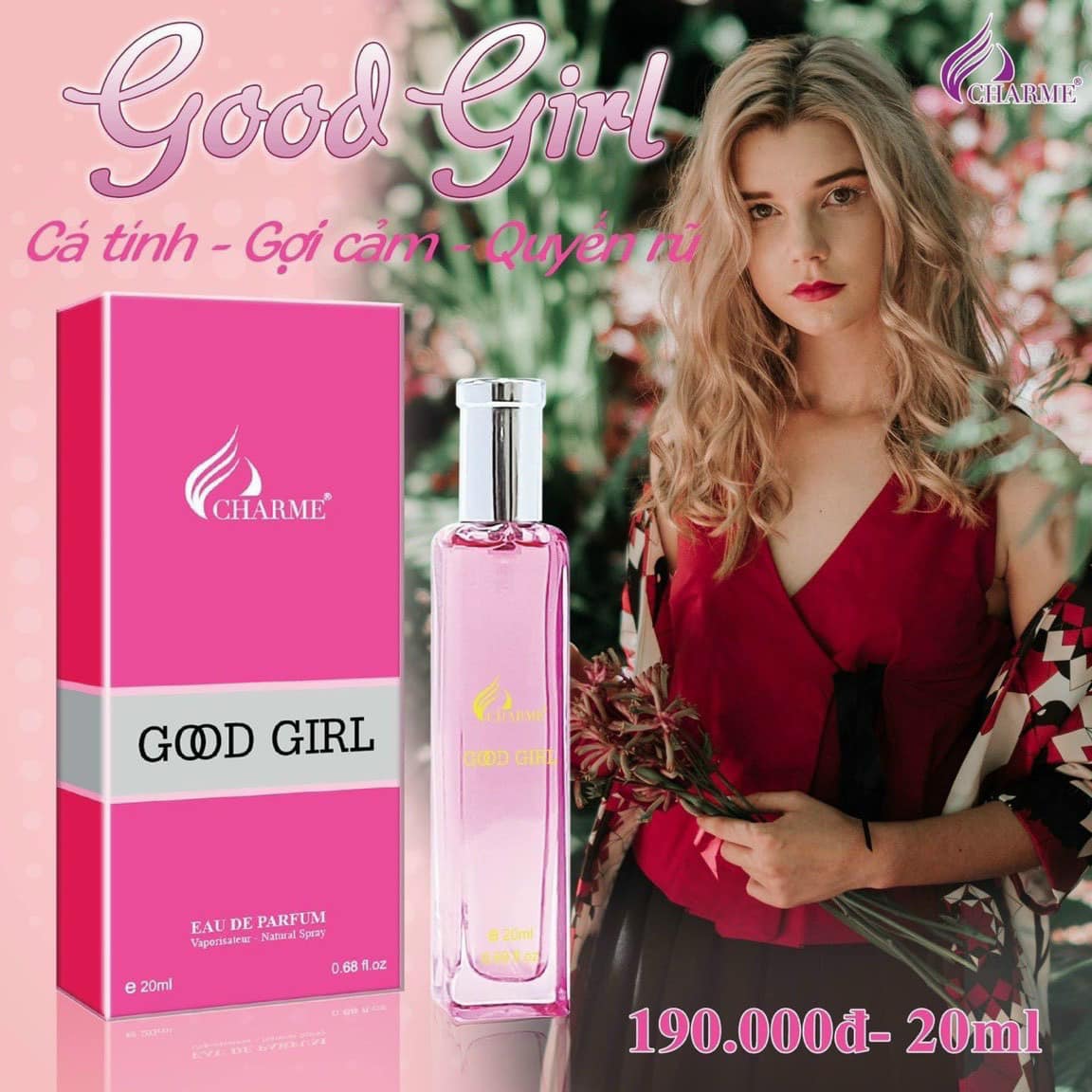 Nước Hoa mini 20ml 6 Mùi Sang Chảnh