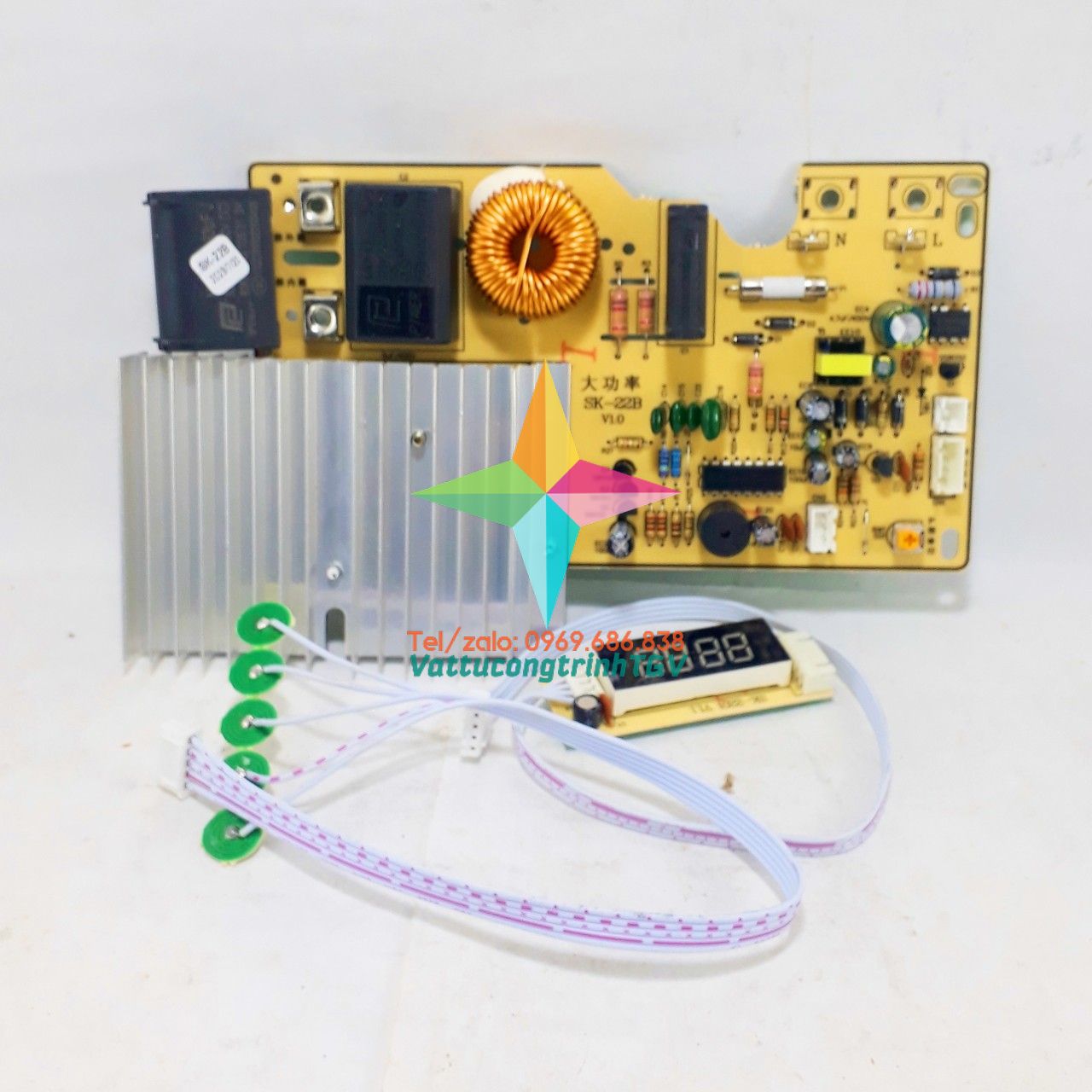 Mạch đa năng bếp từ đơn SK-22B