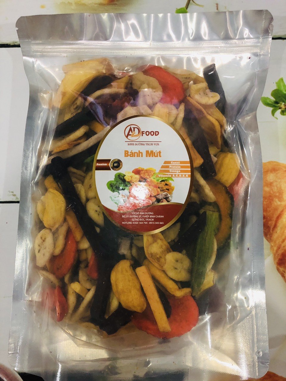 500g rau củ quả sấy loại 1