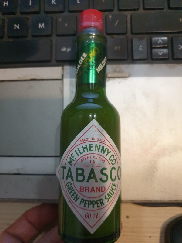 Sốt Ớt Xanh Tabasco 60ml nhapah khẩu Mỹ