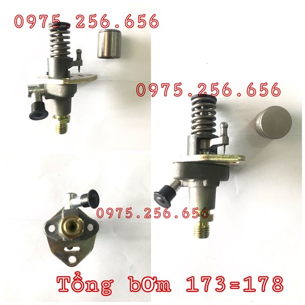 Tổng bơm 173=178 hộp nhựa xanh phụ tùng máy cày