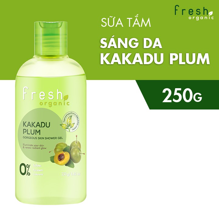 SỮA TẮM SÁNG DA FRESH ORGANIC 250G