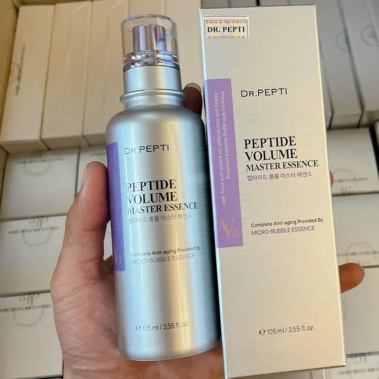 [Dr.Pepti+] Tinh Chất Dưỡng Trắng Da, Thu Nhỏ Lỗ Chân Volume Master Essence