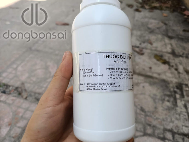 Bôi lũa bonsai màu đen 500ml