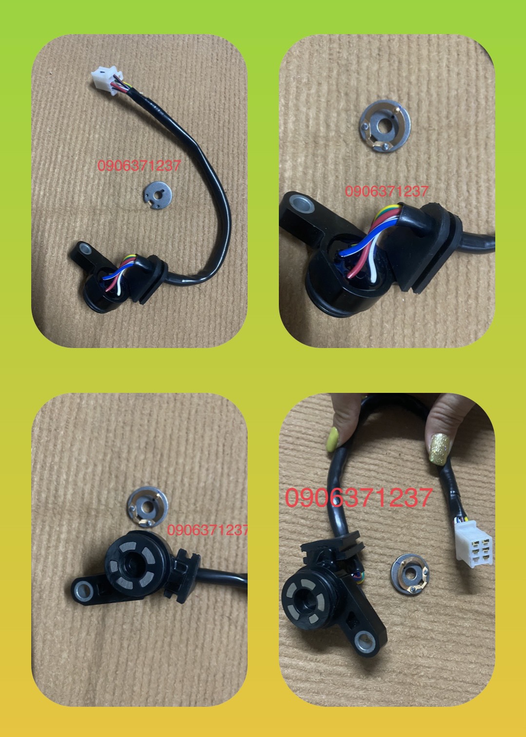 Combo dây báo số và lông đền báo số xe Wave Alpha ( có bán lẻ)