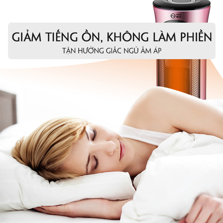 Quạt Sưởi Điện Đứng, Cây Sưởi Điện Đứng YANGZI Đa Năng Có Điều Khiển, Màn Hình Led Làm Nóng Bằng Gốm An Toàn Tiết Kiệm