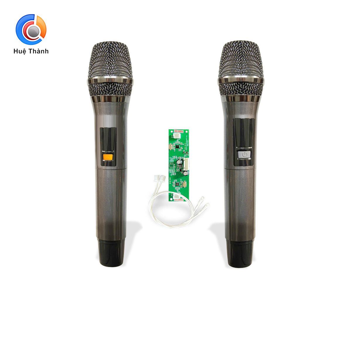 HT-09, Micro không dây, Thu sóng tốt, Chống hú, Độ nhạy cao, sử dụng cho các loại loa kéo và Amply