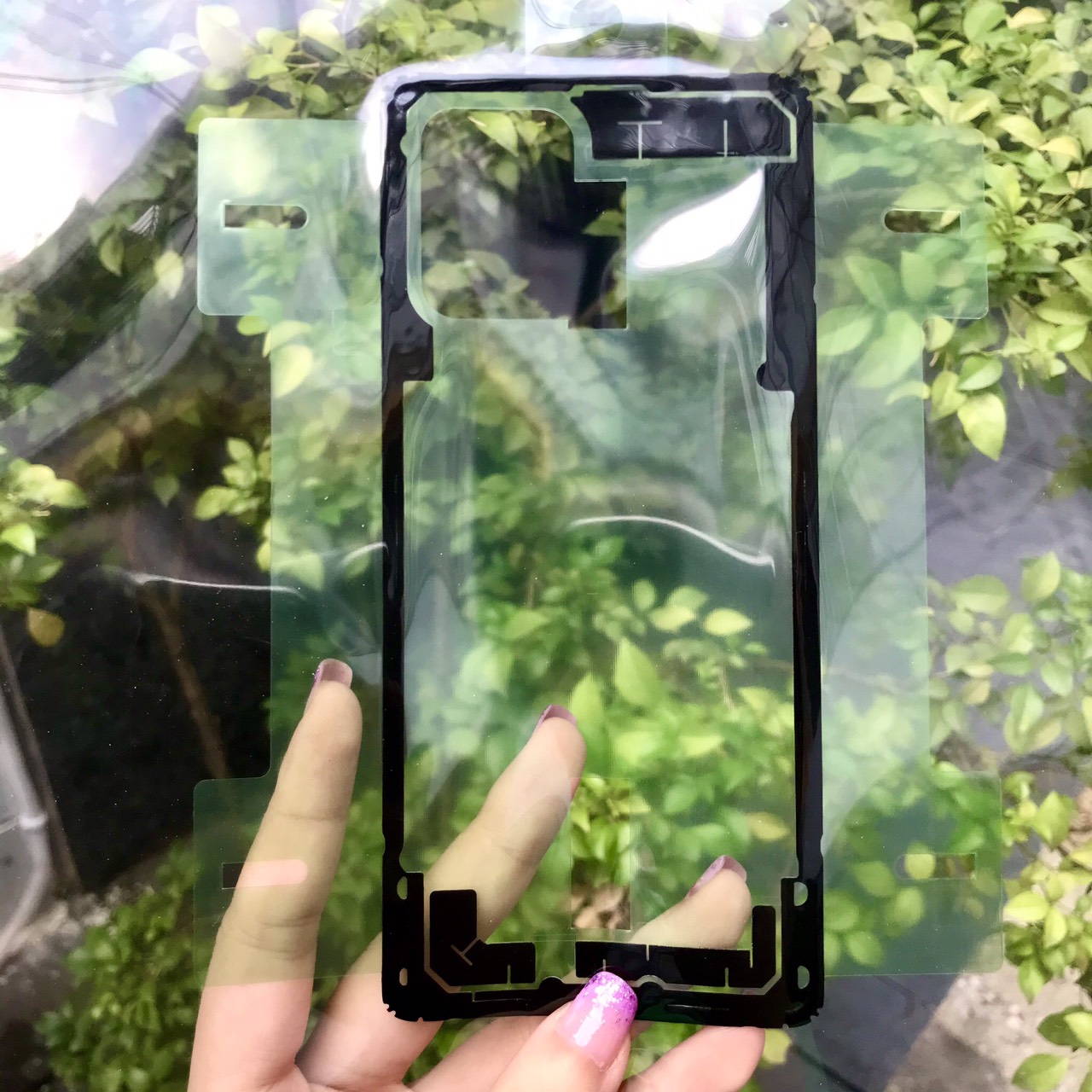 Ron ép kính, chống nước Samsung Note 10 Plus