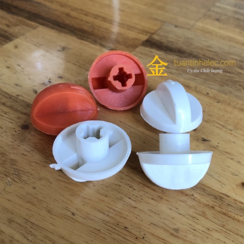 Combo 5, 10 Núm Vặn Số quạt treo tường, quạt đứng, màu ngẫu nhiên # phụ tùng quạt