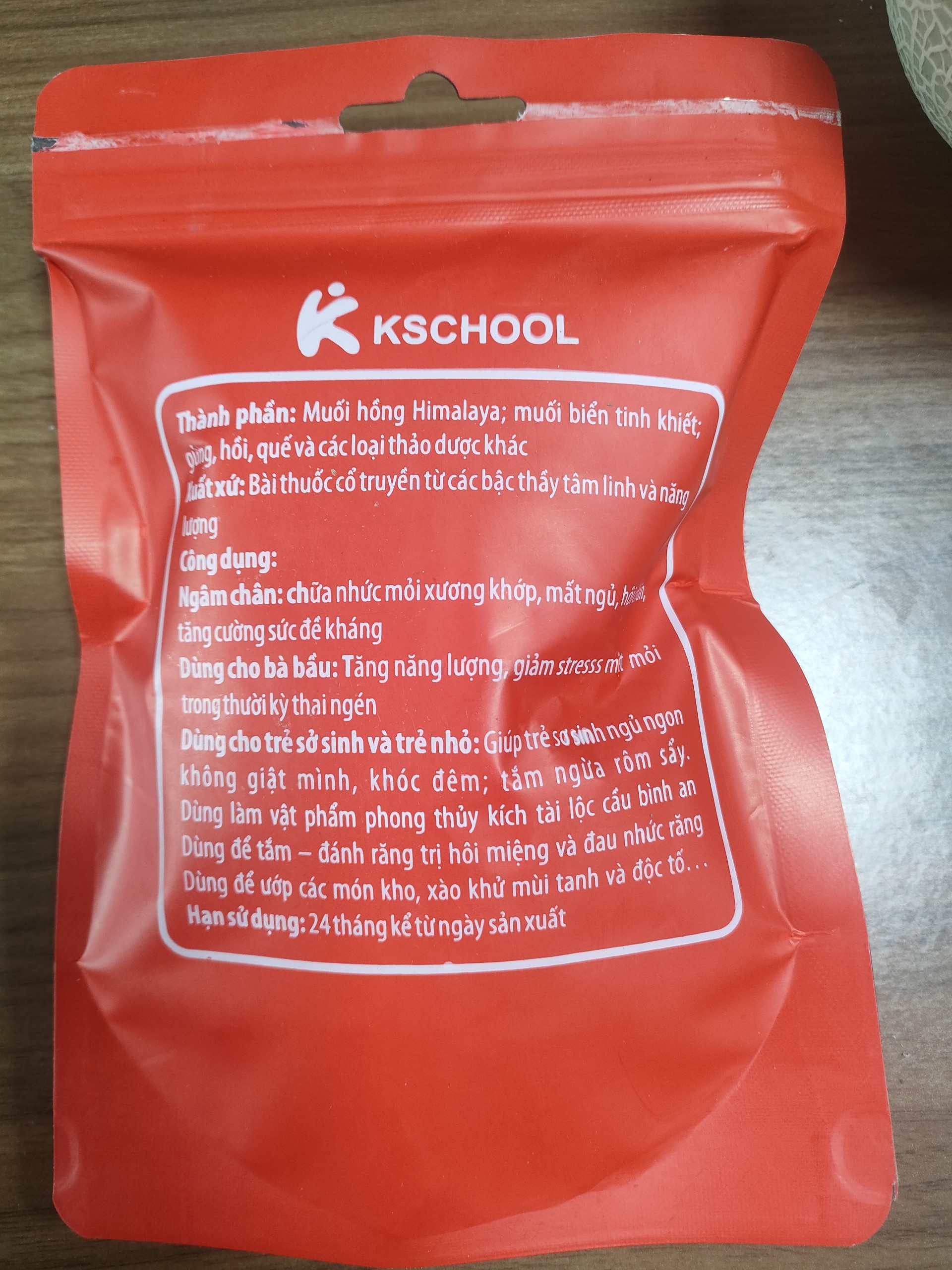 Muối ngâm chân thảo dược