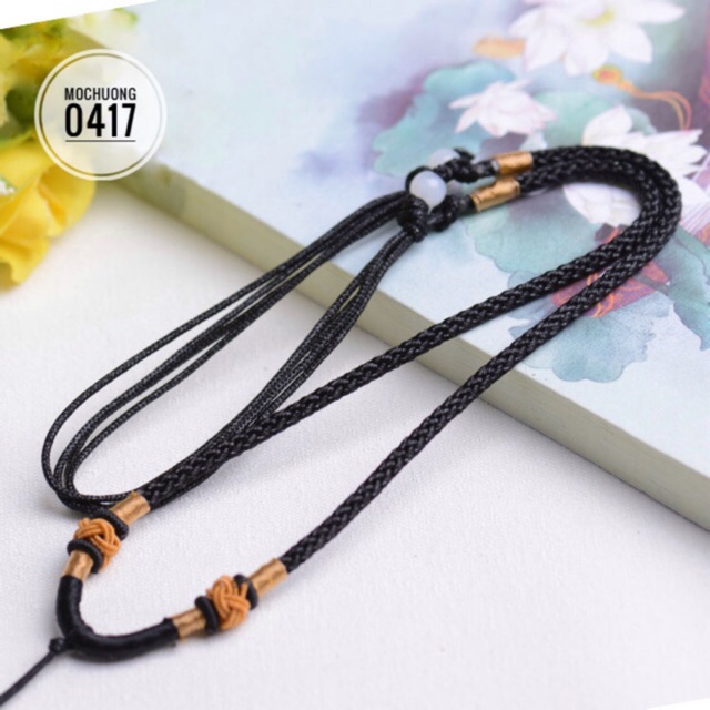 Dây dù đeo cổ đốt vàng - MS1