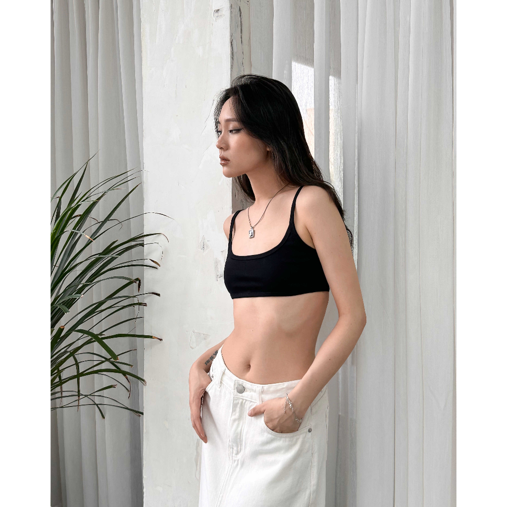 HIGHCHIC - COTTON BRA TOP - Áo bra nữ HIGHCHIC