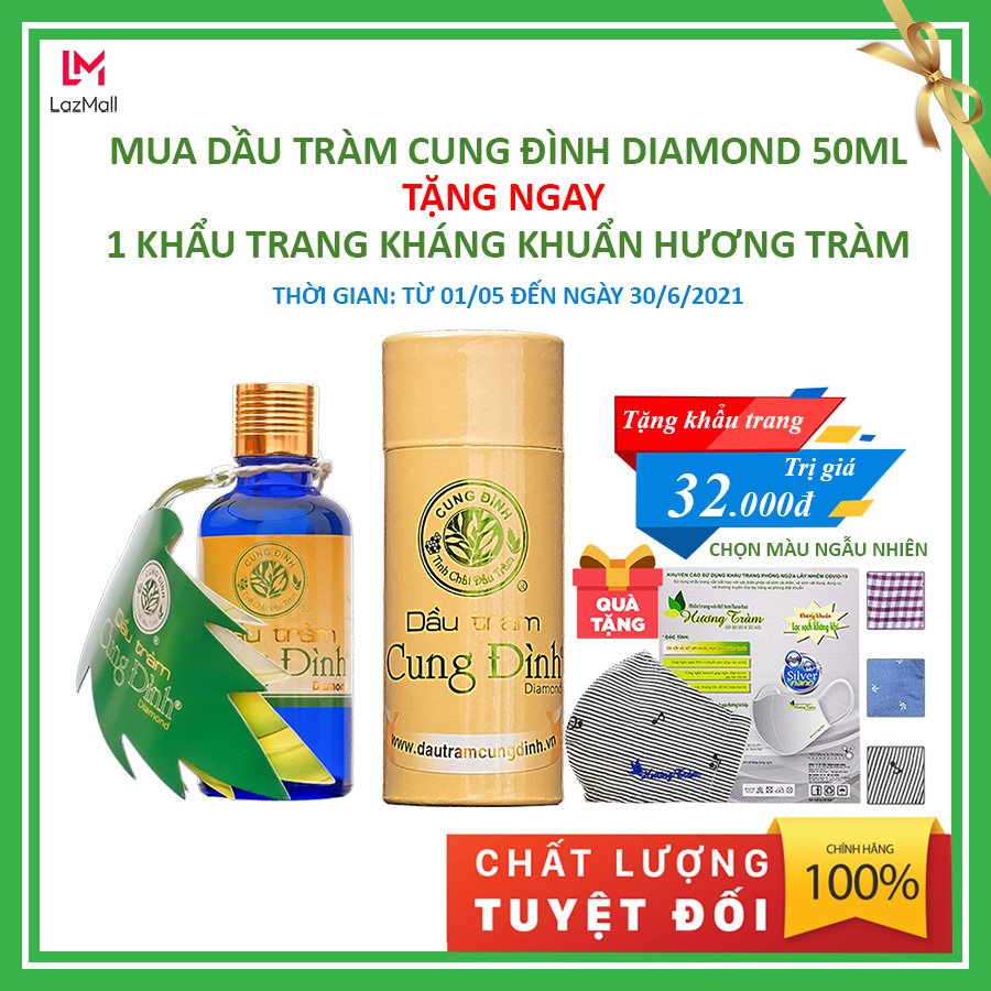 Dầu tràm Cung Đình Diamond 50ml