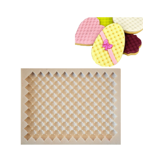 Khuôn Silicon Hoa Nổi 4D Viền Khóm