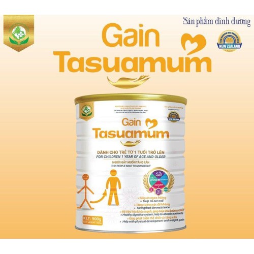 [ 100% CHÍNH HÃNG ] Sữa Bột Gain Tasuamum 900g Cho Bé