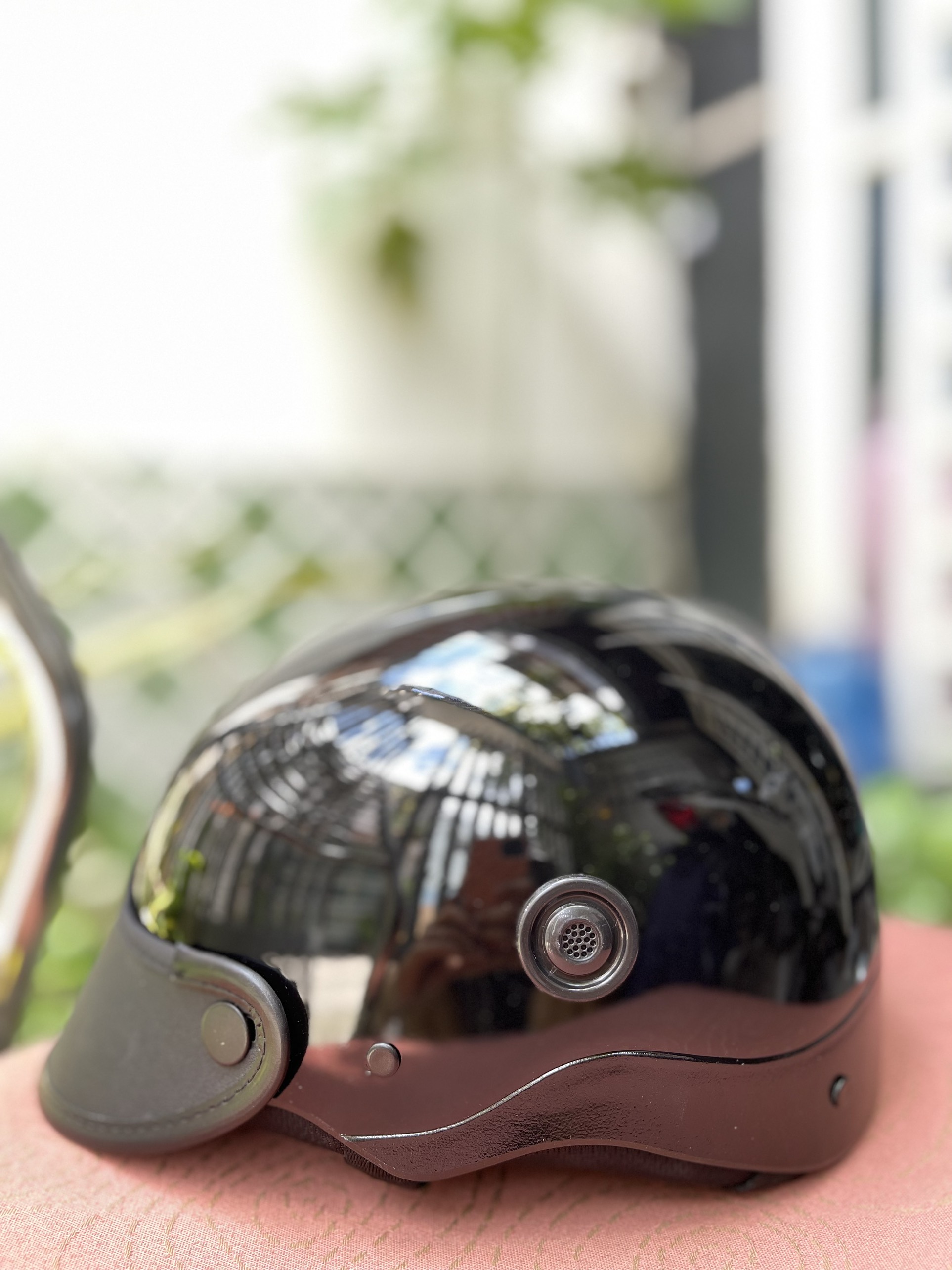 nón bảo hiểm phủ sơn nano mẫu mới