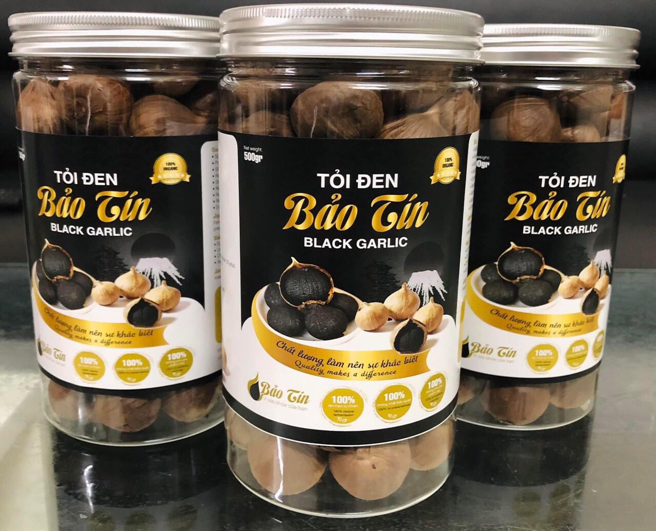 [HCM]TỎI ĐEN CAO CẤP BẢO TÍN - HỦ 500GR