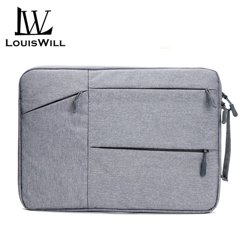 LouisWill Túi chống sốc laptop cao cấp chống thấm nước có nhiều ngăn tiện lợi 13.3 15.4 15.6 Inch LouisWill