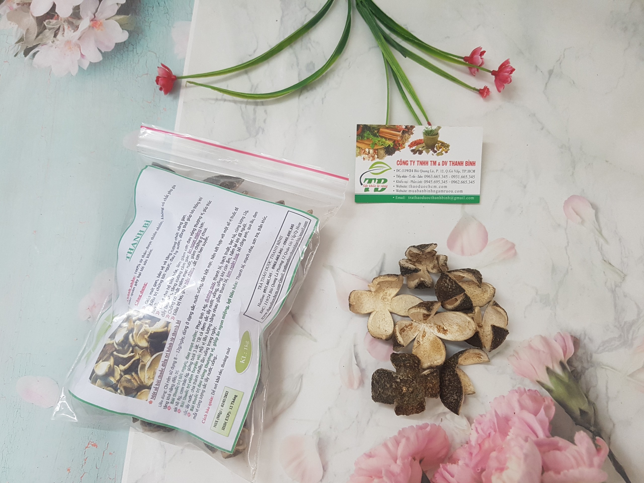Thanh Bì Khô 100G - Hàng Công Ty Uy Tín