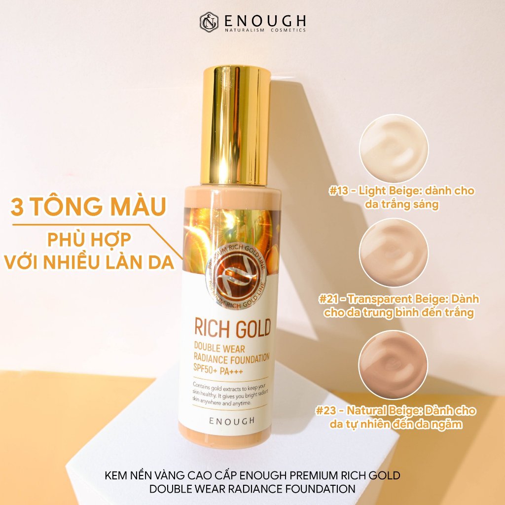 Kem nền Collagen Ultra X10 Enough Foundation SPF50