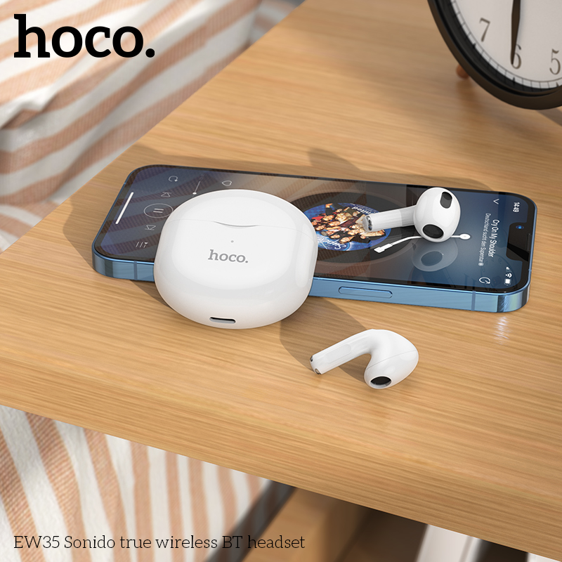 Tai nghe Bluetooth TWS Hoco EW35 W5.3, pin 4H - NHẤT TÍN Computer