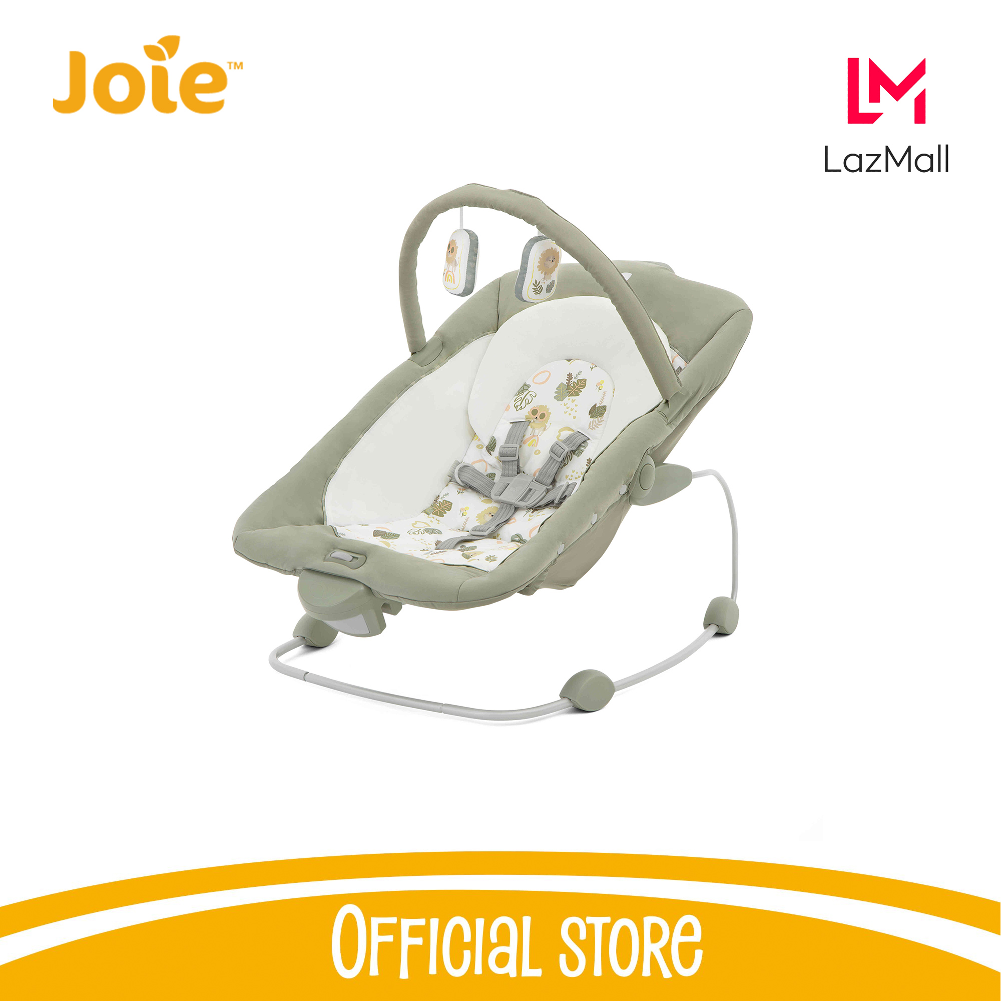 Giường cũi trẻ em Joie Excursion Change & Bounce