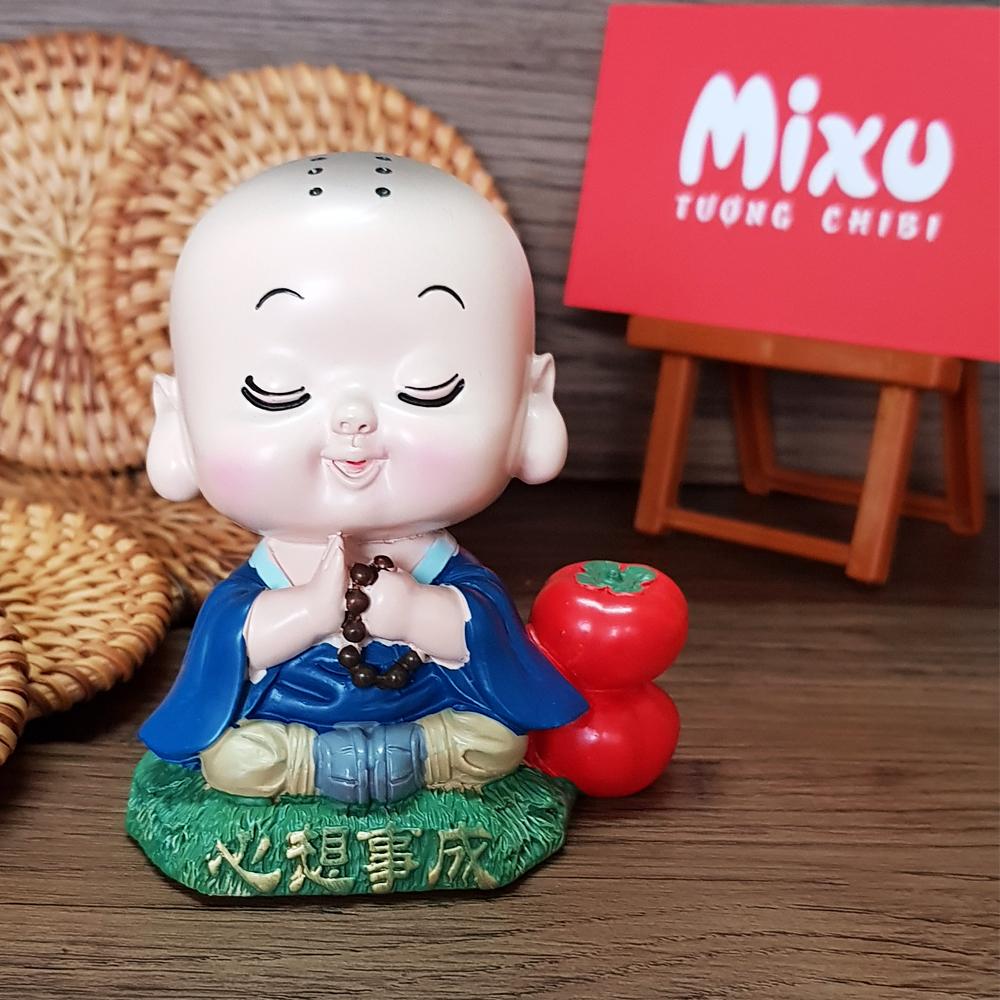 [HCM]Tượng chibi chú tiểu thanh tịnh