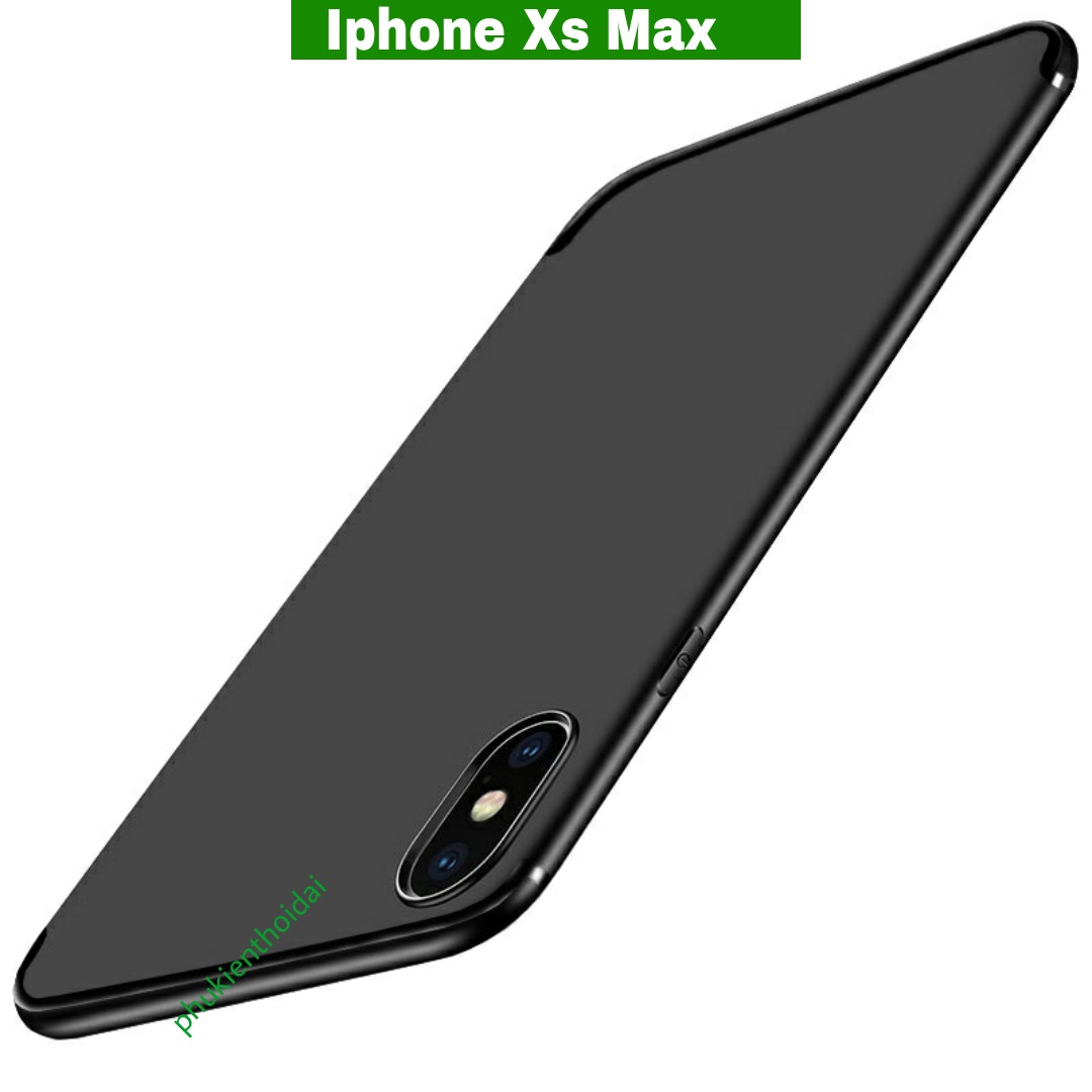 Ốp lưng Iphone Xs Max dẻo siêu mỏng ôm khít máy cao cấp