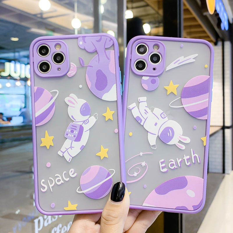 Ốp Lưng Nhám Chống Sock Va Đập Bảo Vệ Camera Planet