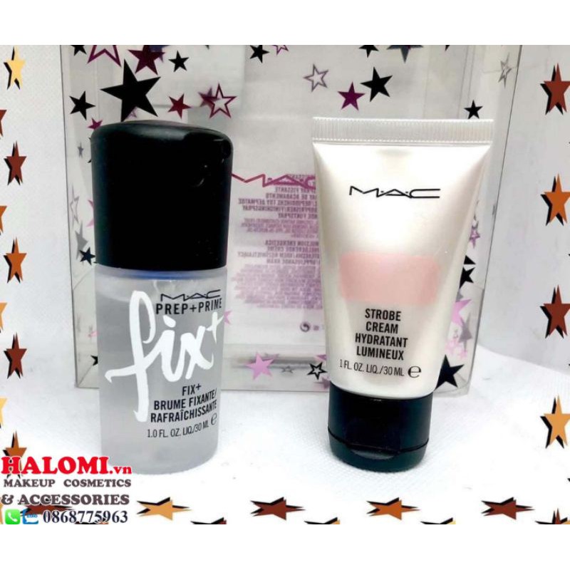 Set Kem Lót Và Xịt Khoáng Mac HALOMI STORE