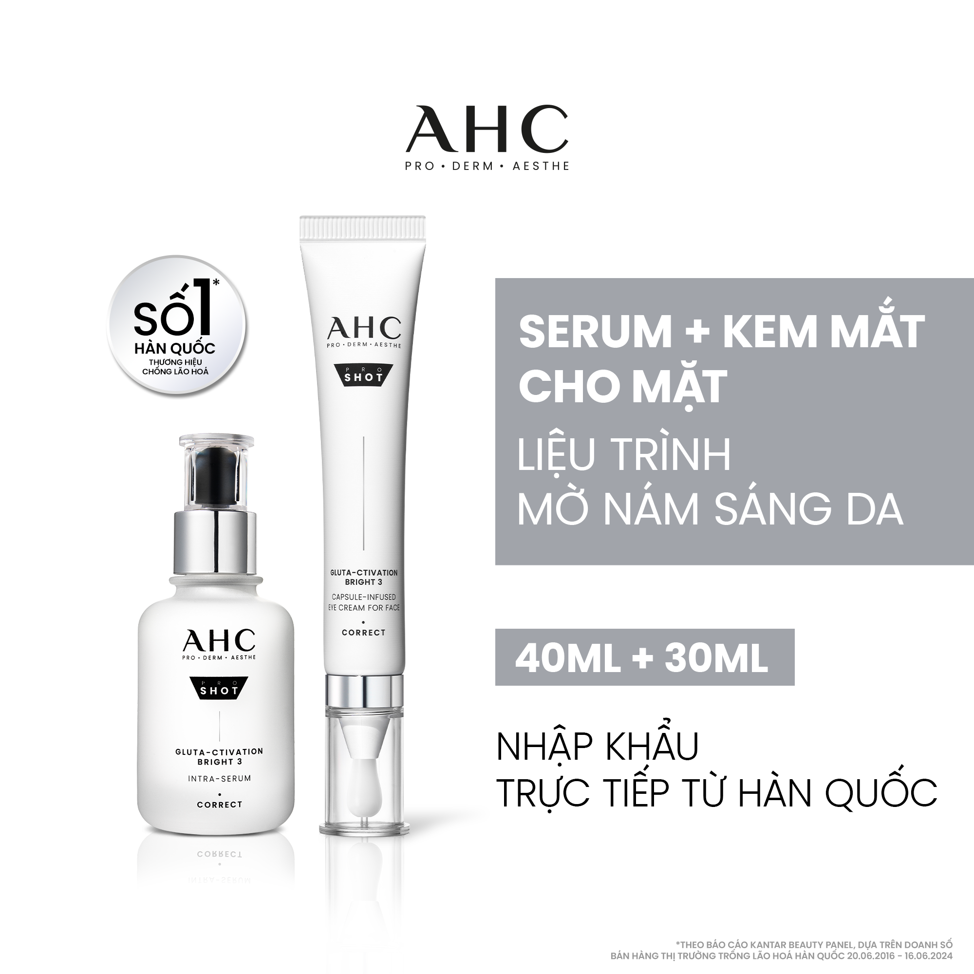 Bộ đôi Tinh chất Serum + Kem mắt&hellip;