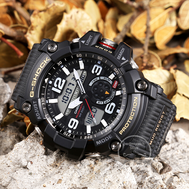 Đồng Hồ Nam G-SHOCK MUDMASTER GG-1000-1A Hai Màn Hình Hiển Thị Kỹ Thuật Số không thấm nước Đồng Hồ Thế Thao Nam - Bảo hành 2 năm - Pin trọn đời