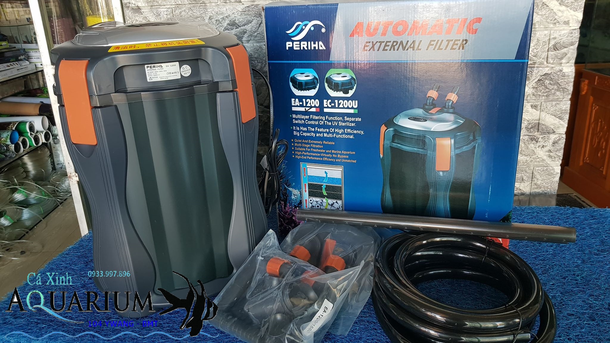 Máy lọc thùng ngoài Periha EA 1200