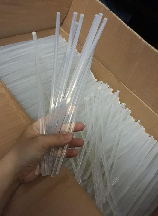 50 CÂY KEO NẾN NHỎ - KEO TRONG SIÊU DÍNH 0.7*27CM