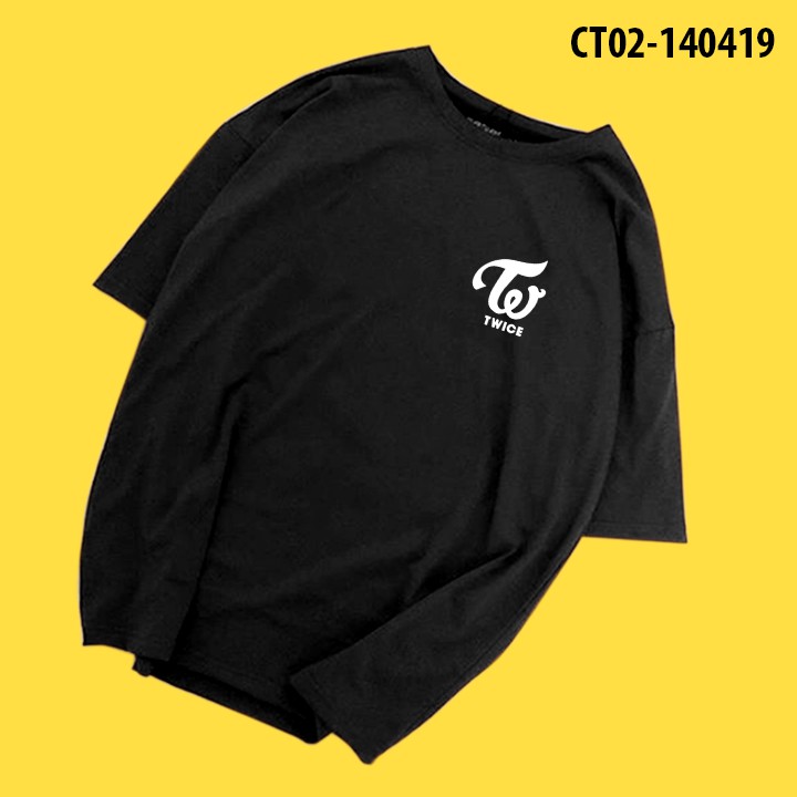 ÁO THUN LOGO TWICE KPOP