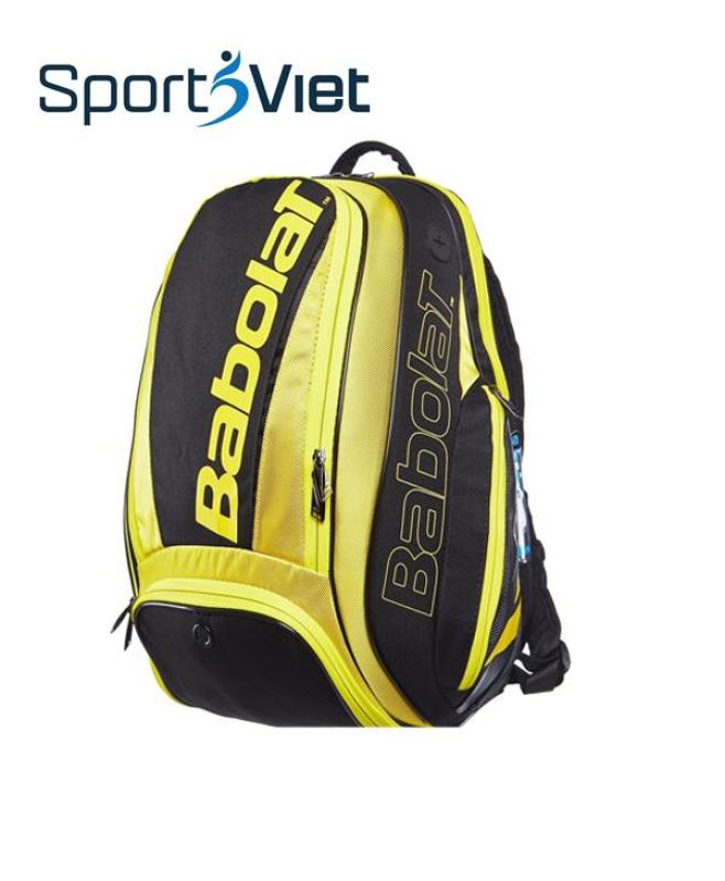 Bảng giá Balo Tennis Babolat mầu vàng đen, balo thể thao chuyên dụng