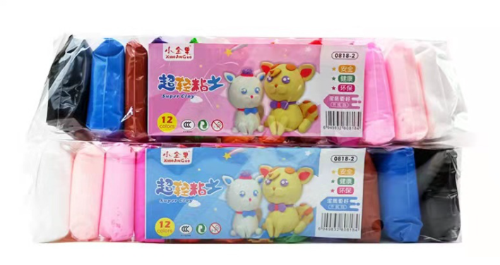 Đất sét siêu nhẹ solfclay vỉ 12 24 36 màu