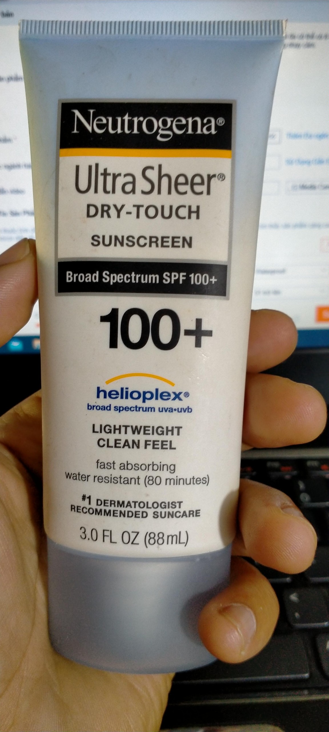 KEM CHỐNG NẮNG NEUTROGENA SPF 100+ LOẠI  88ML