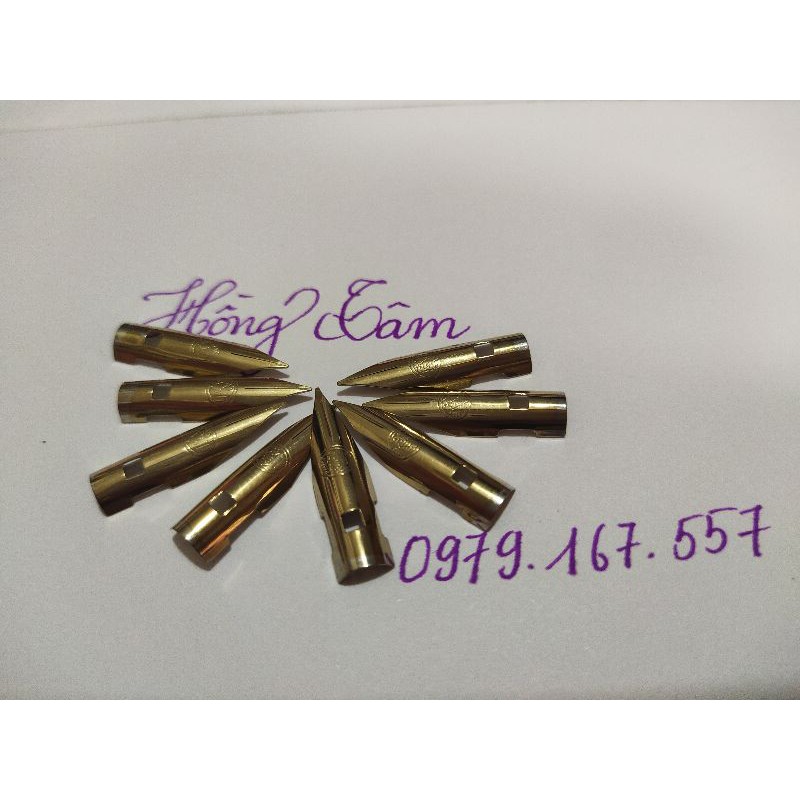 Ngòi bút mài thầy ánh(ngòi thầy ánh vàng sịn)