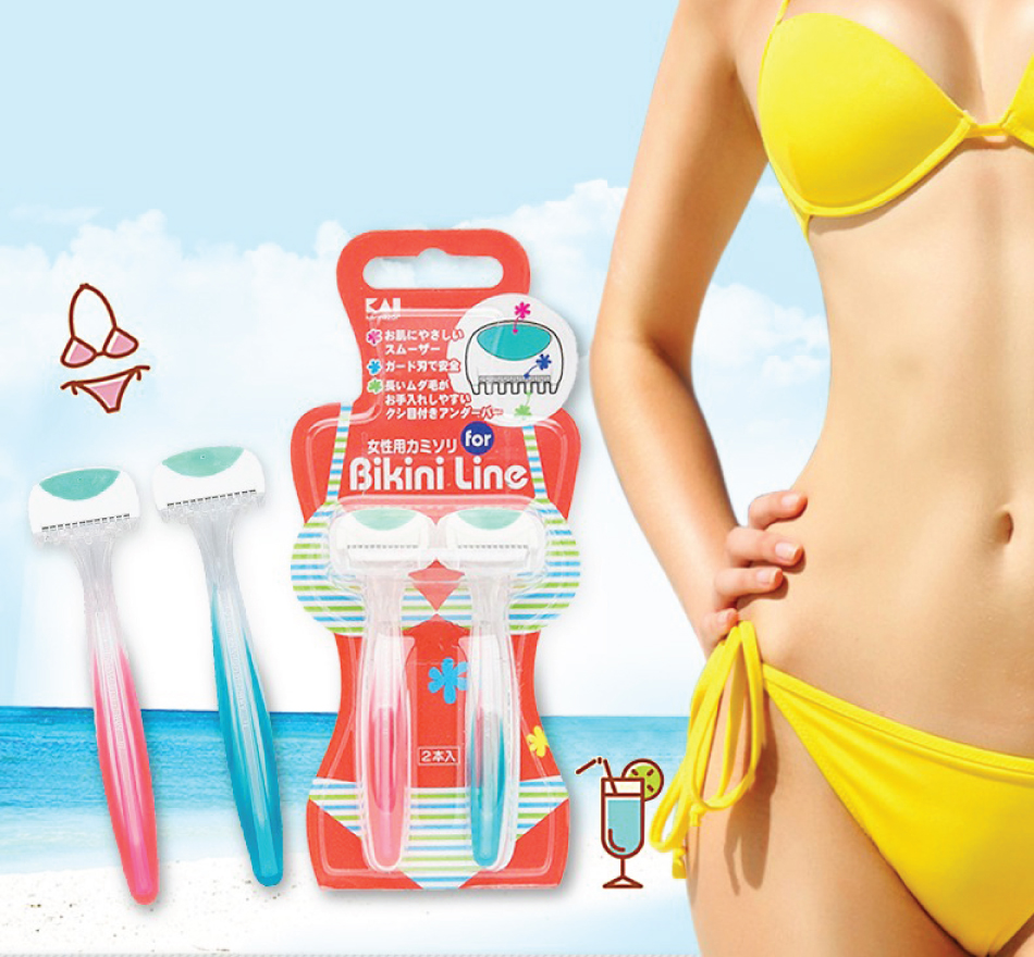 Dao Cạo Vùng Bikini KAI Bikini Line (Vỉ 2 Cây)