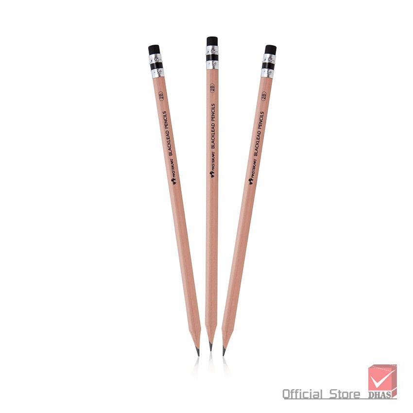 Bút chì 2b cute dễ thương hộp 12 cây wood thái lan