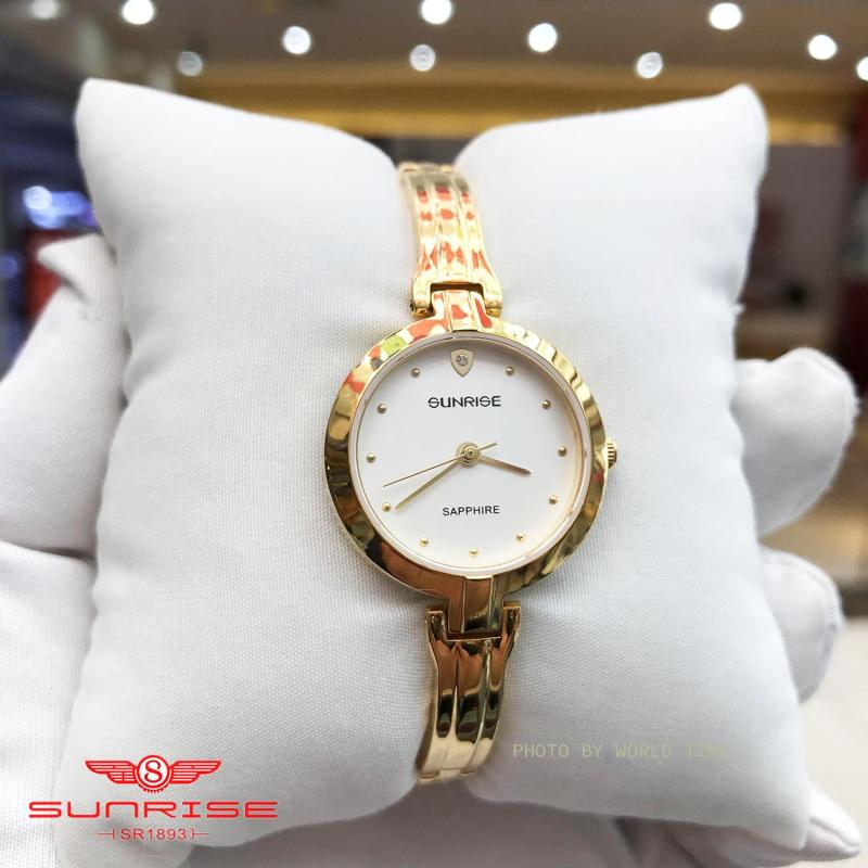 Đồng hồ Nữ Sunrise SL713SWA - Full Box , Thẻ BH hãng - Kính Sapphire chống xước, chống nước