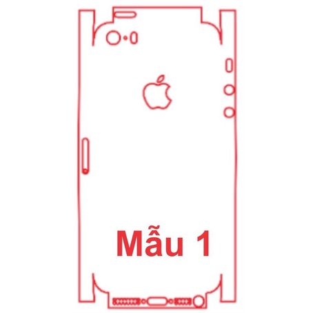 IPhone 5s,5se miếng dán Ppf mặt sau chống va đập