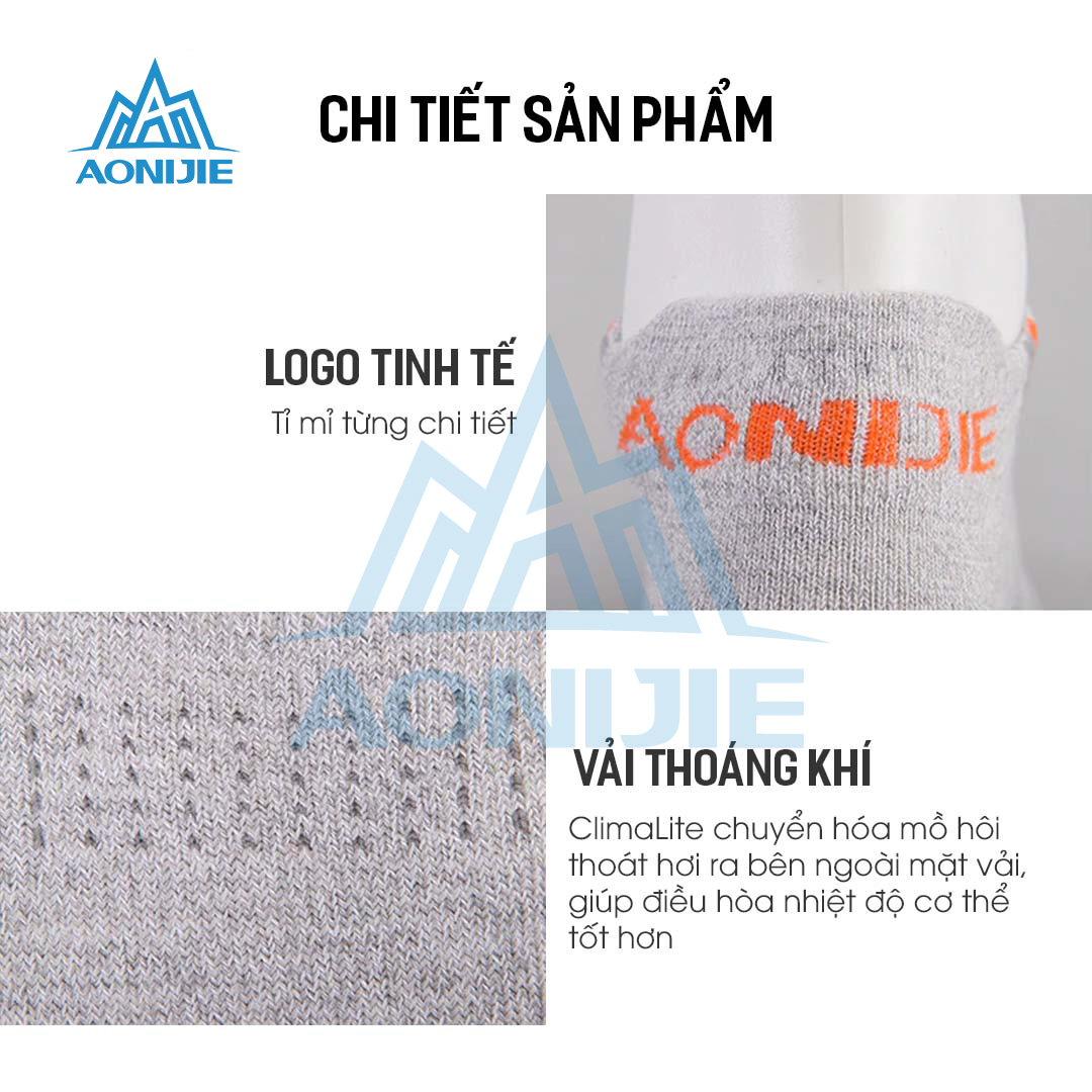 Combo 3 Đôi Tất Chạy Bộ Thể Thao Aonijie E4101