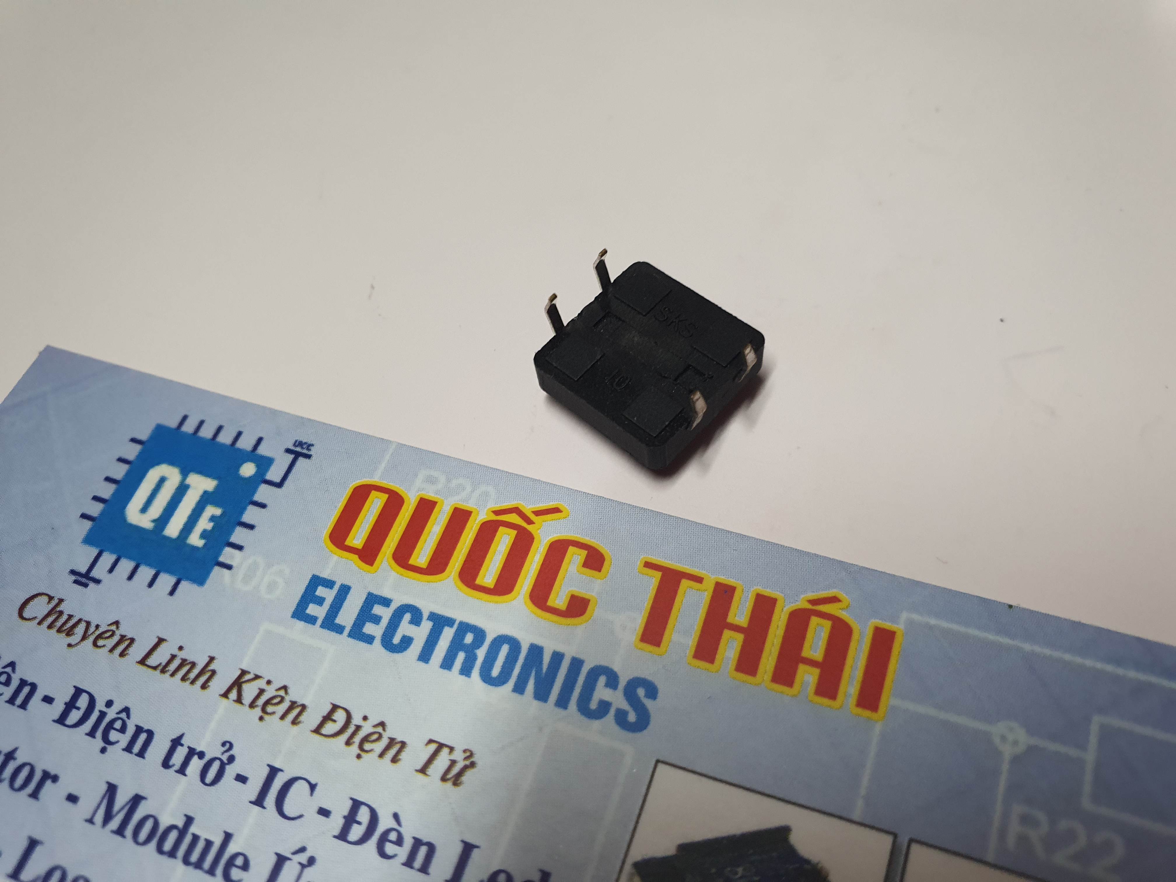Combo 10 nút nhấn 4 chân bốn chân 10x10x2mm