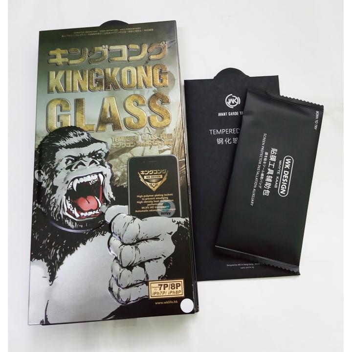 [HCM]Miếng dán cường lực Remax WK Kingkong full màn hình cho iPhone 7 Plus 8 Plus